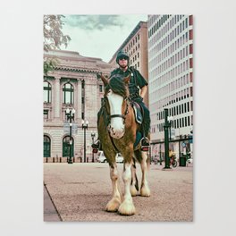 (Cops) What You Gonna Do?  Canvas Print