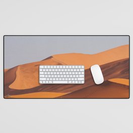 Colourful dunes at sunset, Sossusvlei, Landscape | Namibia travel photography, Art Print Desk Mat