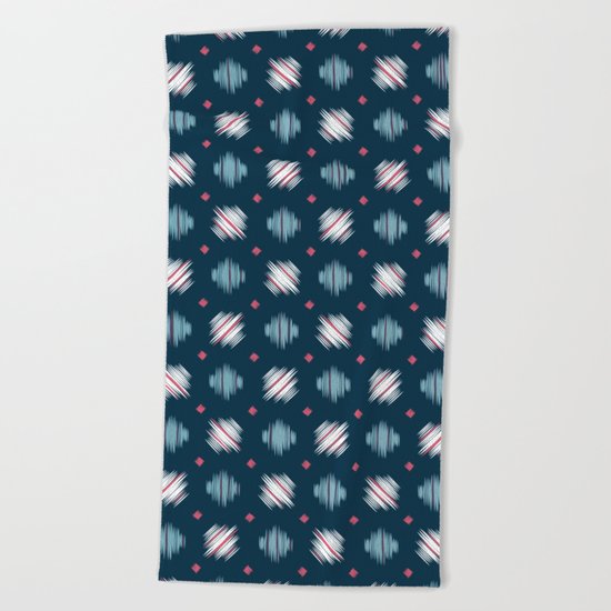 Kimono Pattern Beach Towel