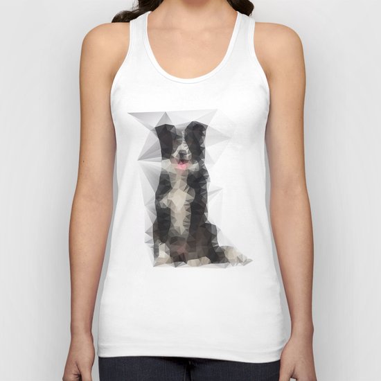 Collie Funk Unisex Tank Top