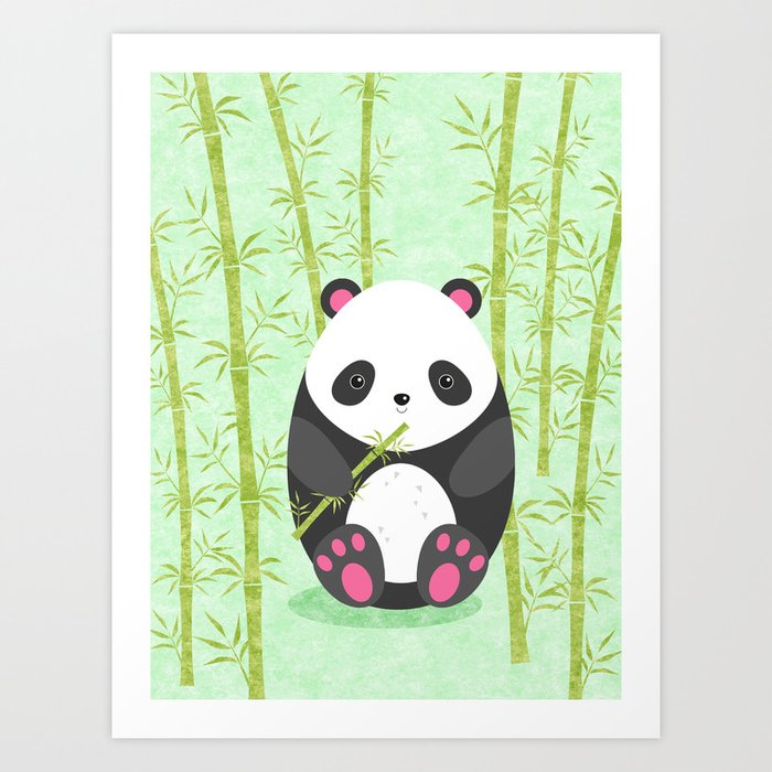 Panda Art Print