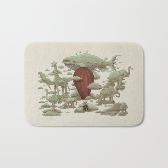 Cloud Watching Bath Mat
