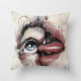 I love your eyes Throw Pillow