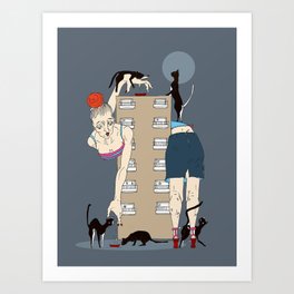 A Lady of a Certain Age Art Print
