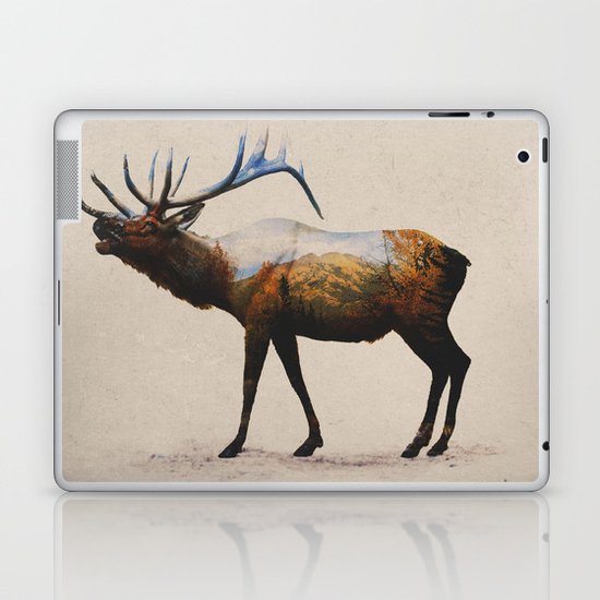 The Rocky Mountain Elk Laptop & iPad Skin