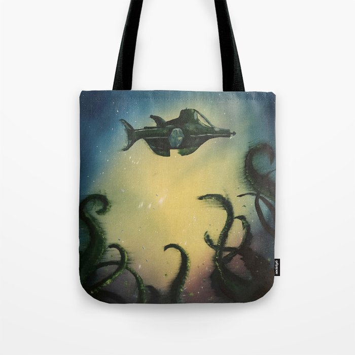 20,000 Leagues Under The Sea - Jules Verne Tote Bag