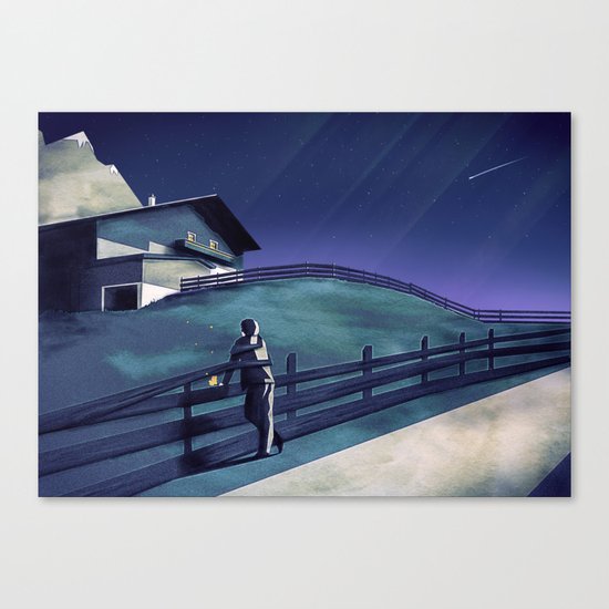 Waiting for you Canvas Print
