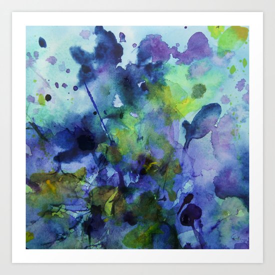 purple dream Art Print