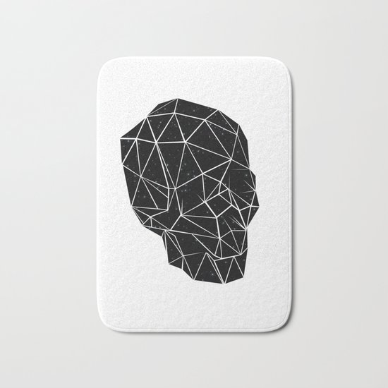 Space Skull Bath Mat