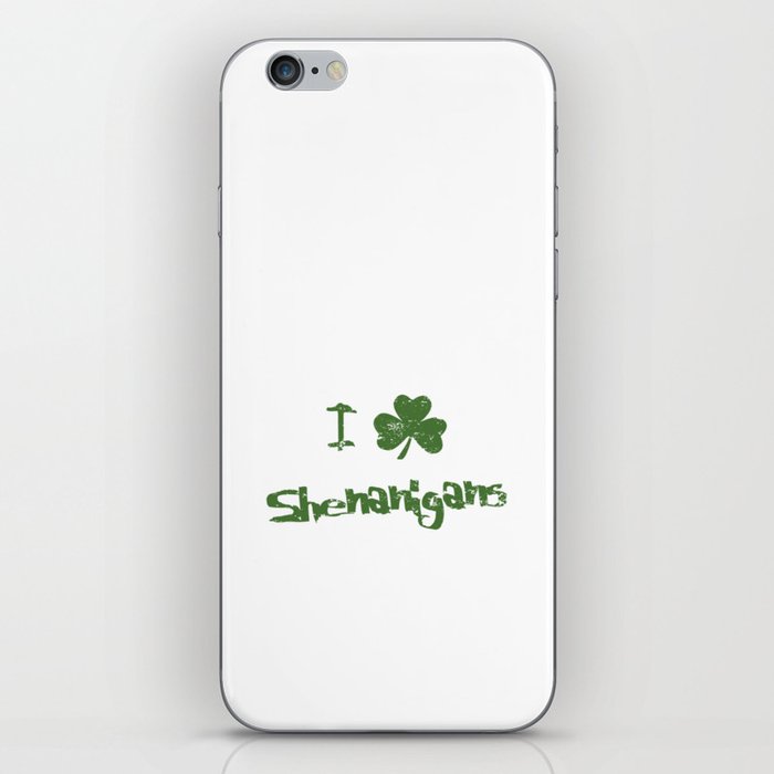 St Patrick's Day Shenanigans iPhone Skin