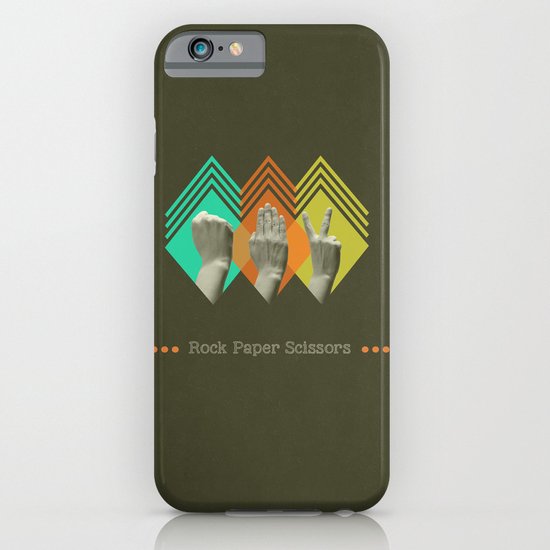 rock paper scissors iPhone & iPod Case
