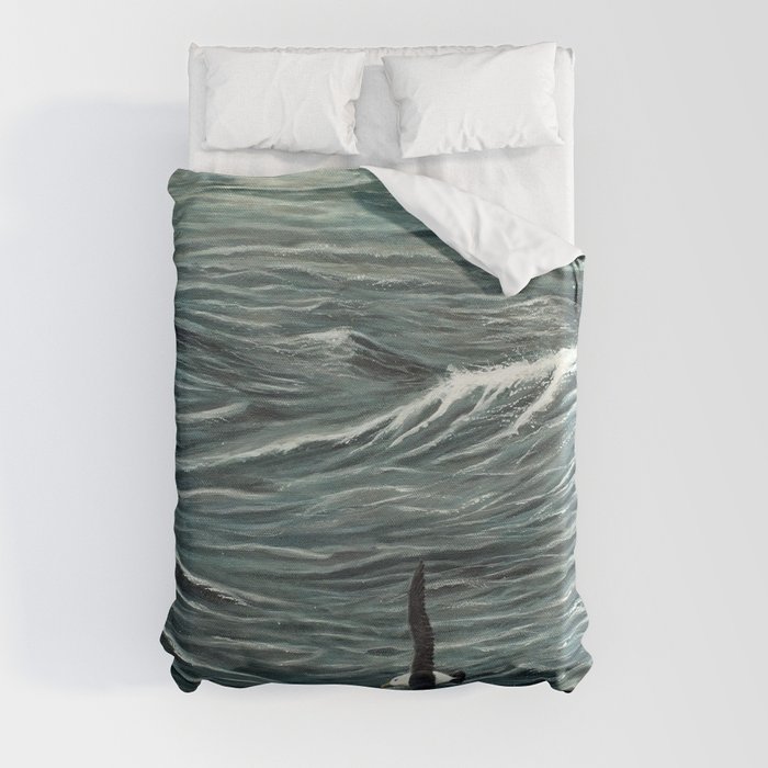 Oceanic Wanderer Duvet Cover