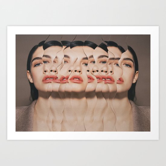 Changes Serie. NUmer 5 (2015) Art Print