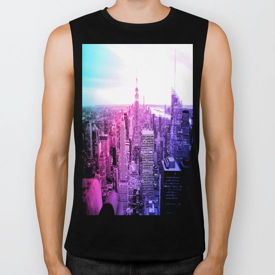 New York City : Pastel Biker Tank