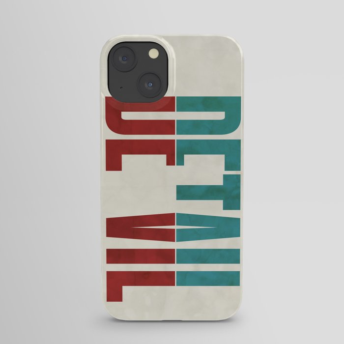 Devil in the detail. iPhone Case