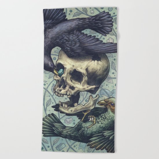 Bowerbirds Beach Towel