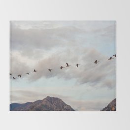 Lake House Throw Blankets Society6