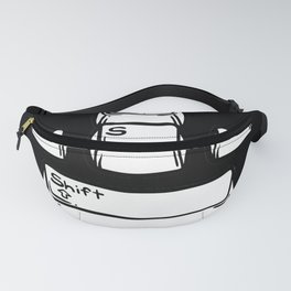 WASD Gaming Keyboard Keycap Player Fanny Pack