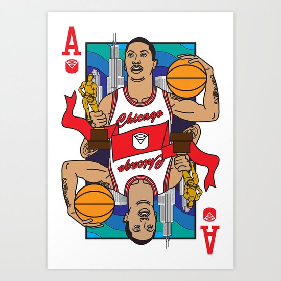 Chicago's Ace Art Print