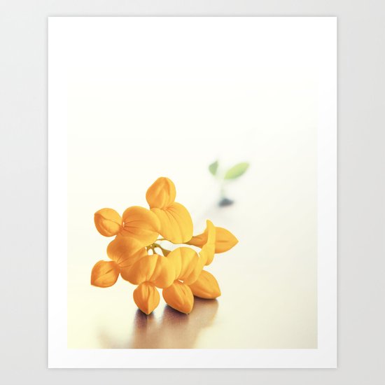 Yellow Clover Art Print