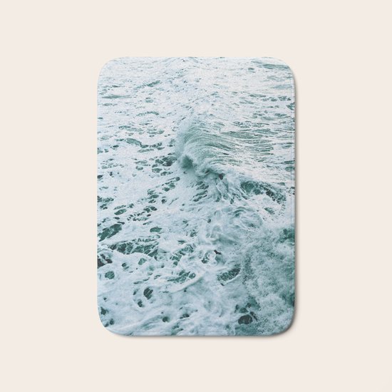 Ocean Wave Bath Mat
