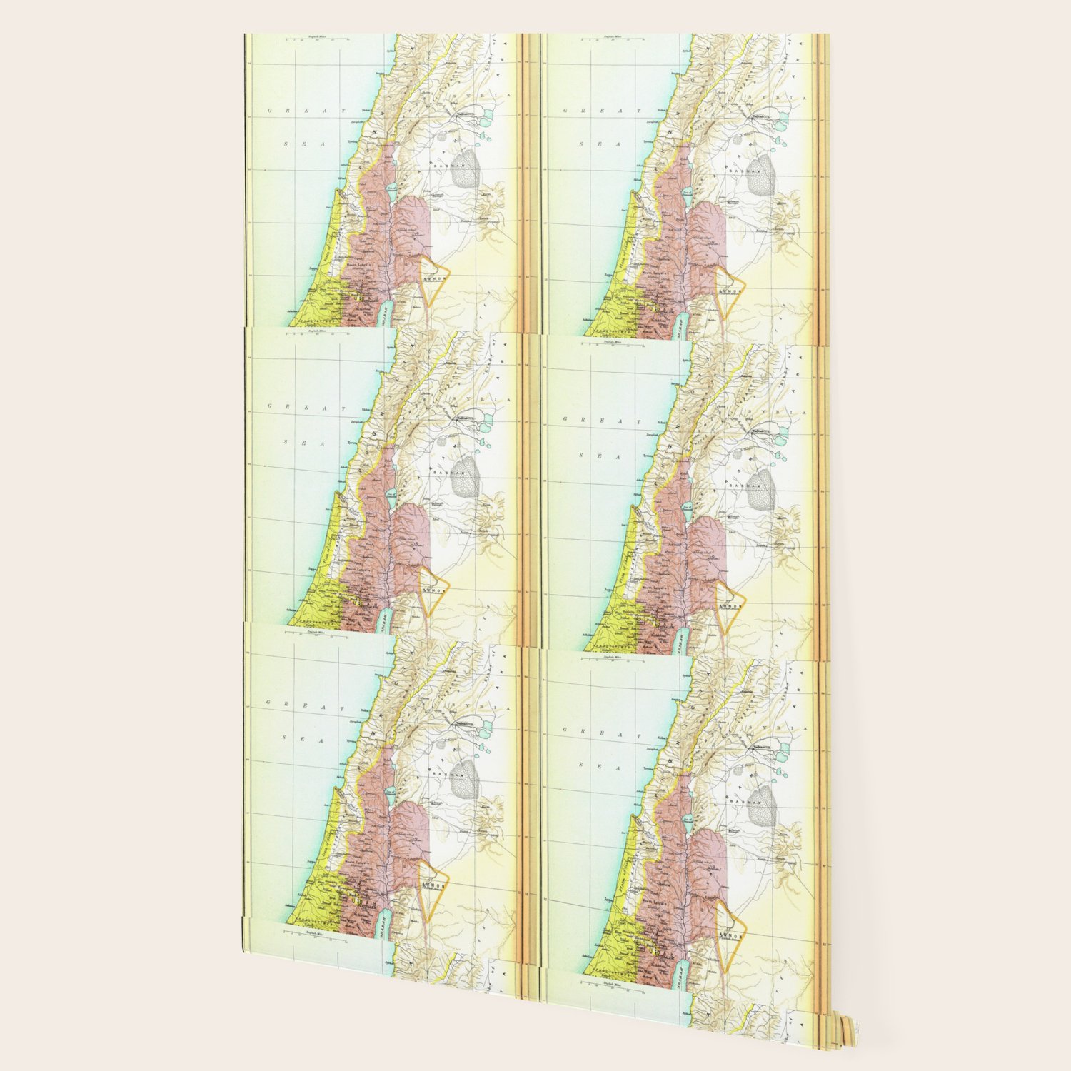 old 1020bc saul palestine map wallpaper by logicaltoad