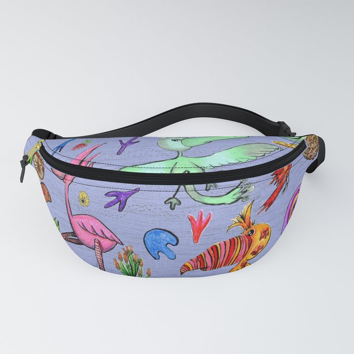 Birds and flowers Fanny Pack