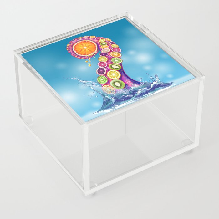 Fruity Octopus Acrylic Box