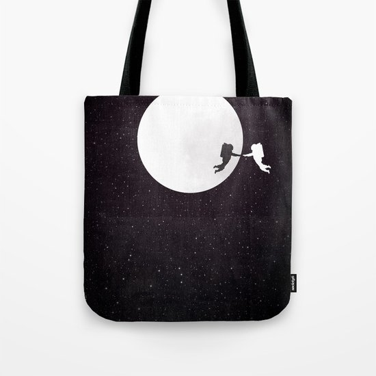 Moon alternative movie poster Tote Bag