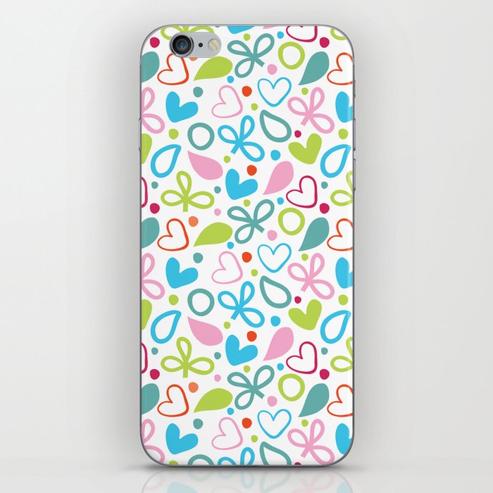 Colorful Lovely Pattern XII iPhone Skin