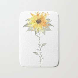 You Are My Sunshine Bath Mats For Any Bathroom Decor Style Society6