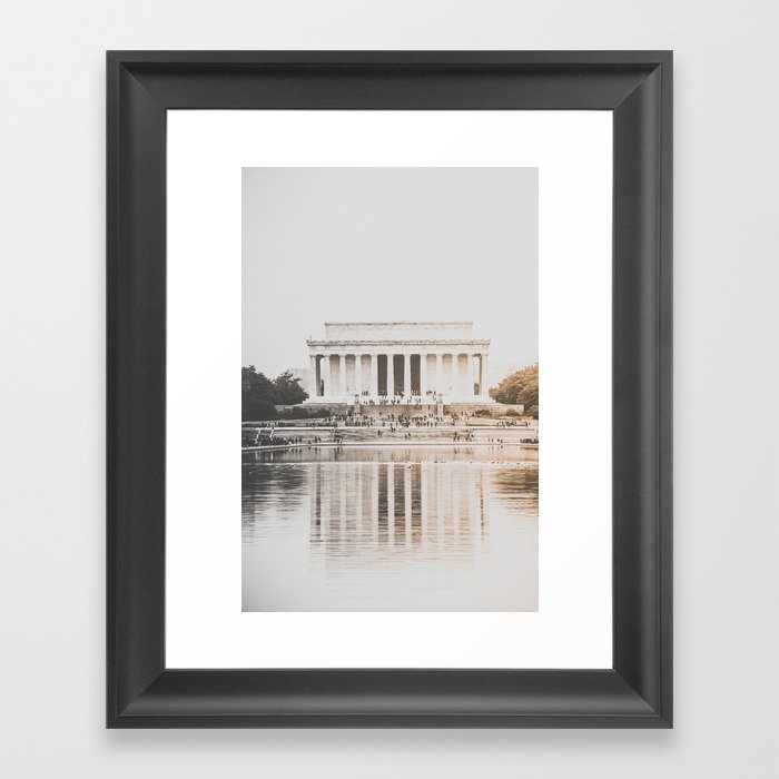 Lincoln Memorial Washington D.C. Framed Art Print