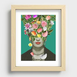 Frida Floral Recessed Framed Print