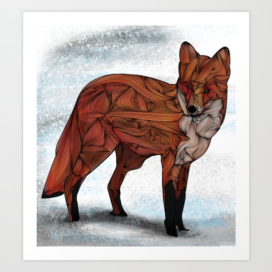 Red Fox Art Print