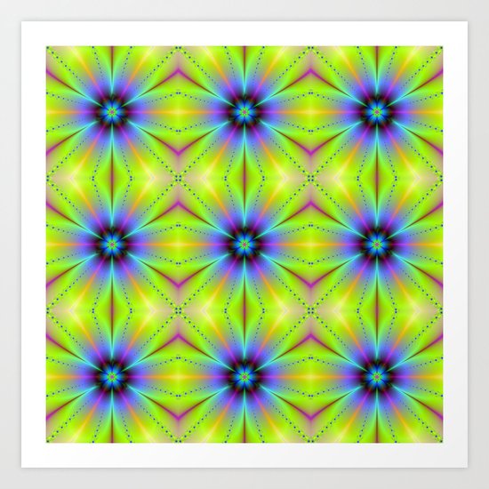 More Floral Chains Art Print