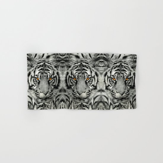TIGER PAW-TRAIT Hand & Bath Towel