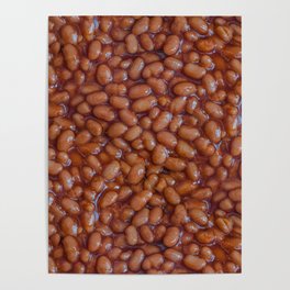 Baked Beans Pattern Poster