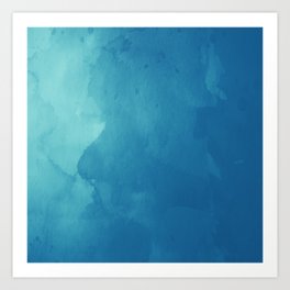 The Cold Never Bothered Me Anyway - Frozen Inspired Watercolor Texture Pattern Art Print