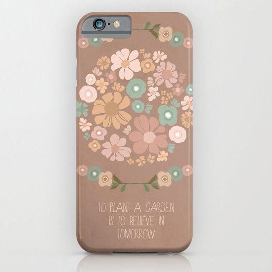 Plant a Garden iPhone & iPod Case