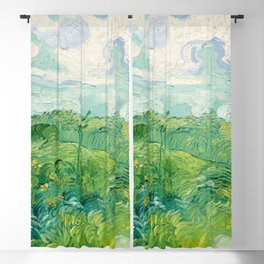 Vincent Van Gogh "Green Wheat Fields, Auvers" Blackout Curtain