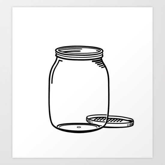 The Empty Jar Art Print