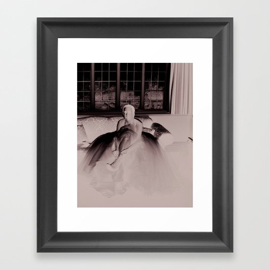 laces Framed Art Print