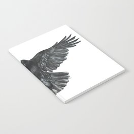 Crow in Flight Notebook