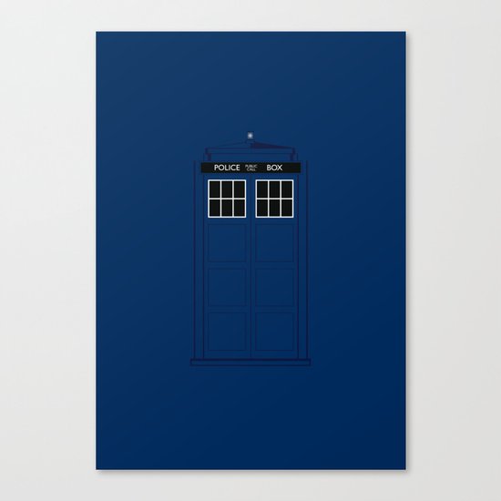 Doctor Who - The Doctor is in..... Canvas Print