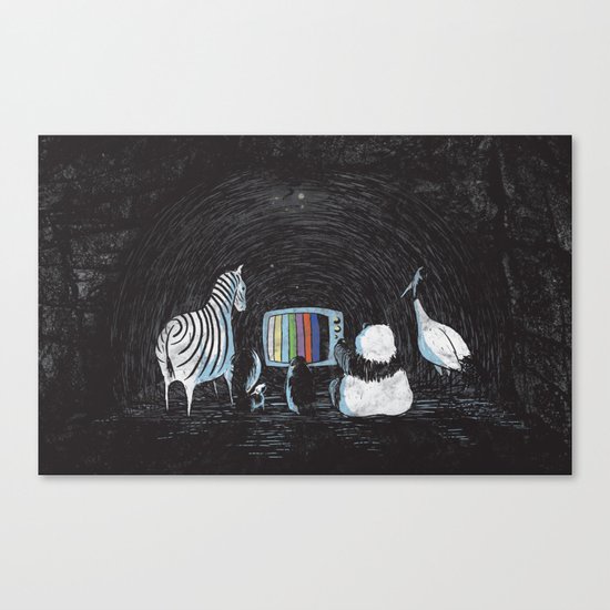 Now in Technicolour... Canvas Print