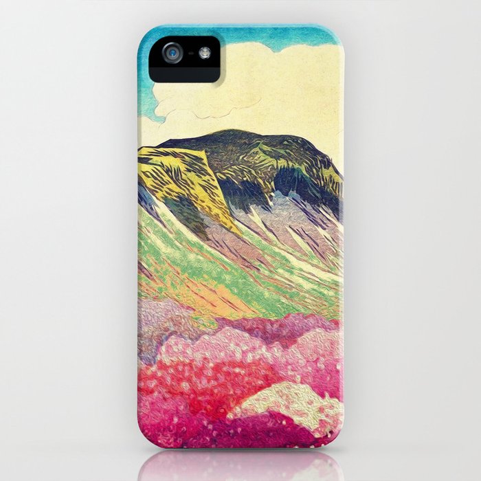 walk towards manayama iphone case