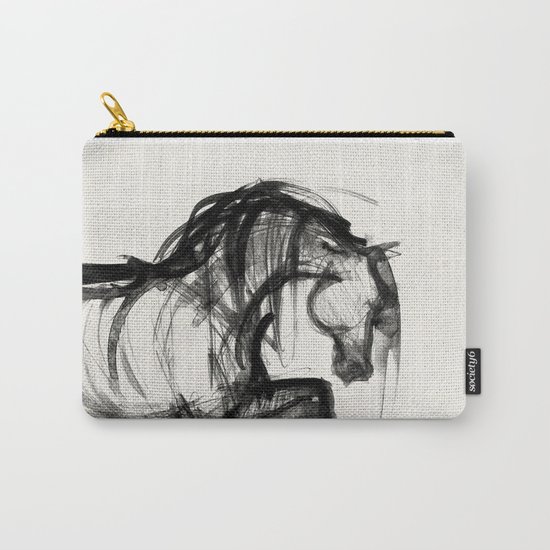 Horse (Saklavi Portrait) Carry-All Pouch