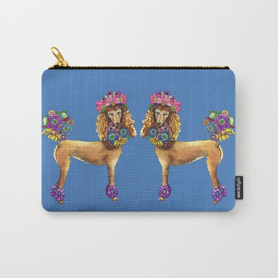 Poodle Dee Doo Two Carry-All Pouch