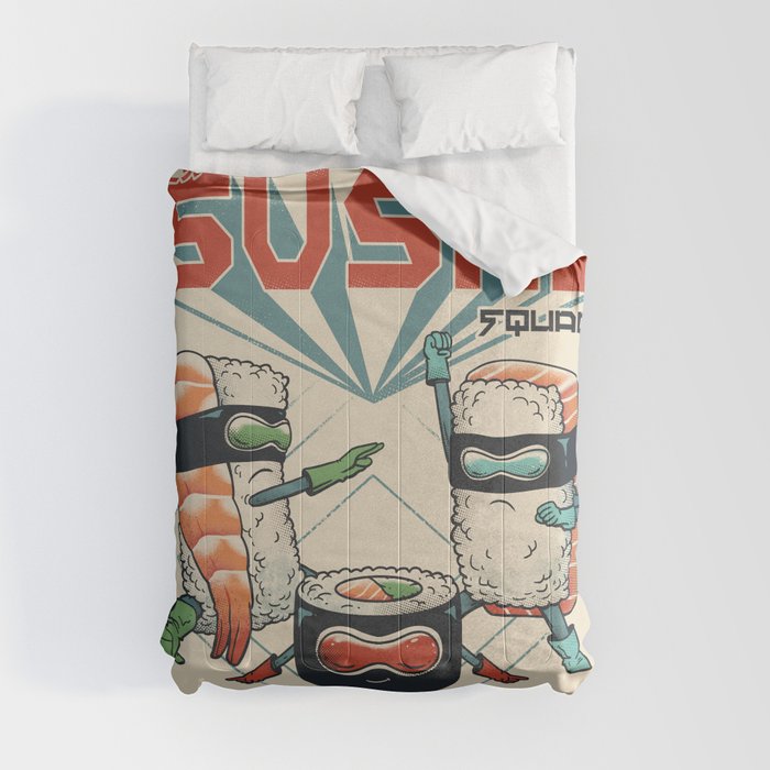 Sushi Squad Comforter
