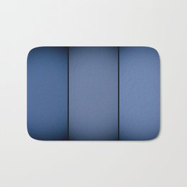 Blue Triptych Bath Mat